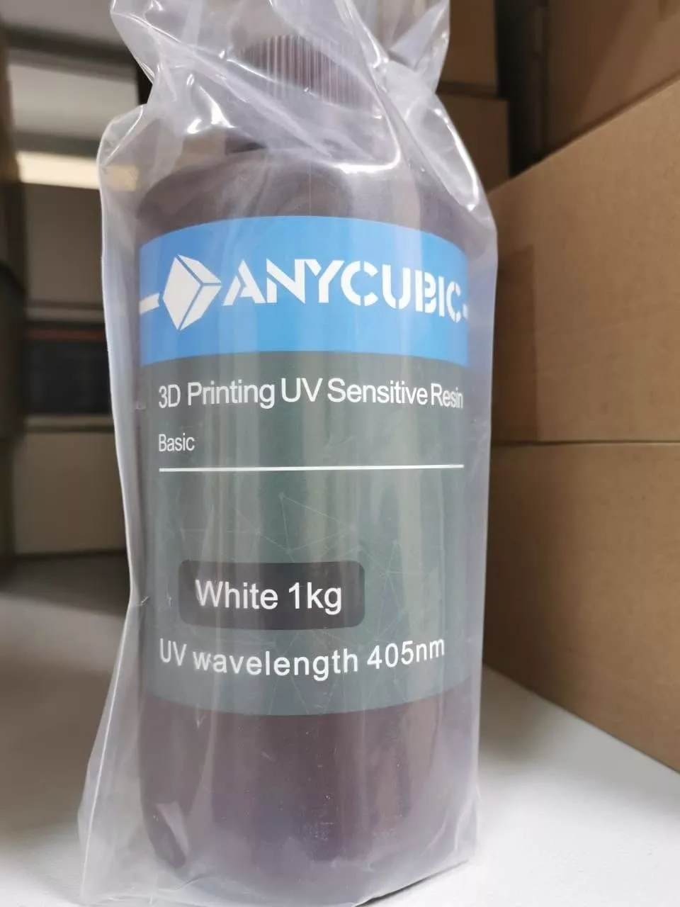Фотополимерная смола Anycubic Basic White купить по цене дилера