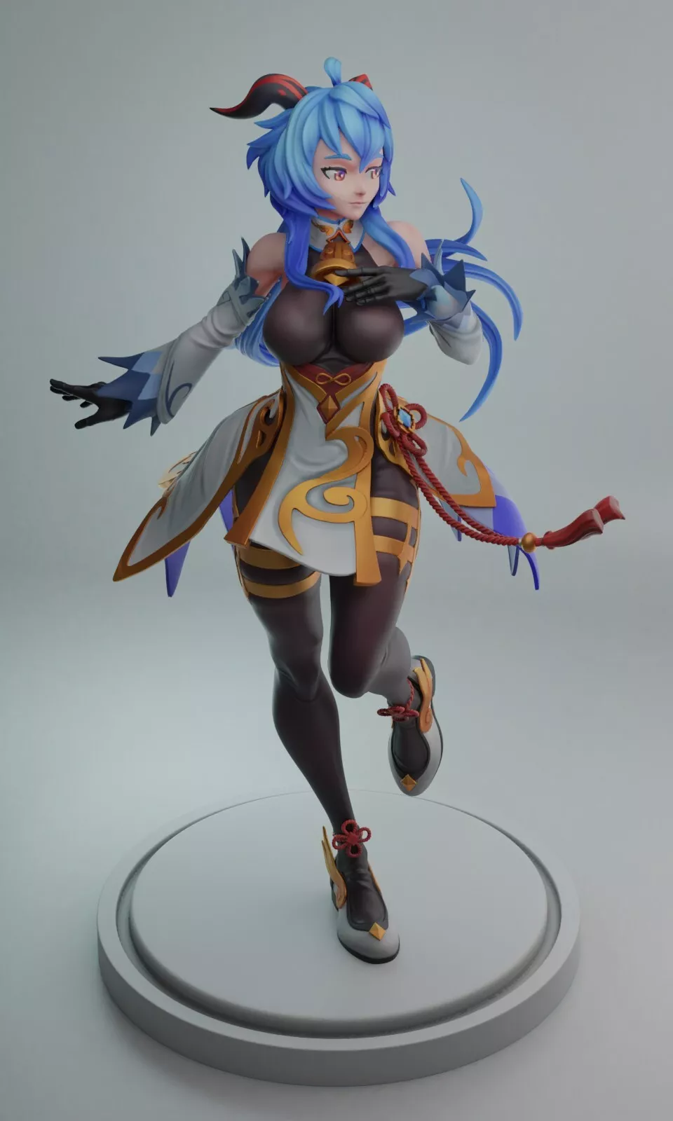 Фигурку гань юй из genshin impact. Геншин персонажи Гань Юй. Гань Юй фигурка Геншин Импакт. Фигурки Геншин Импакт 3d. 3d персонажи Геншин Импакт.