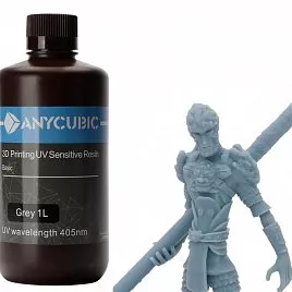 Фотополимерная смола Anycubic Basic Серая 1л