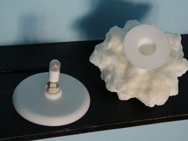 Ночник - ядерный гриб : 3д модели stl для 3д принтера скачать бесплатно без регистрации