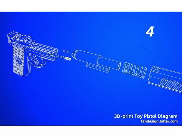 3d принтер пистолет скачать