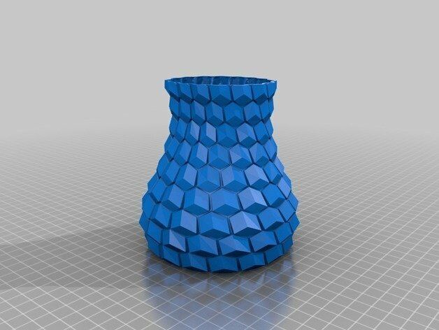 модель вазы на 3d принтере