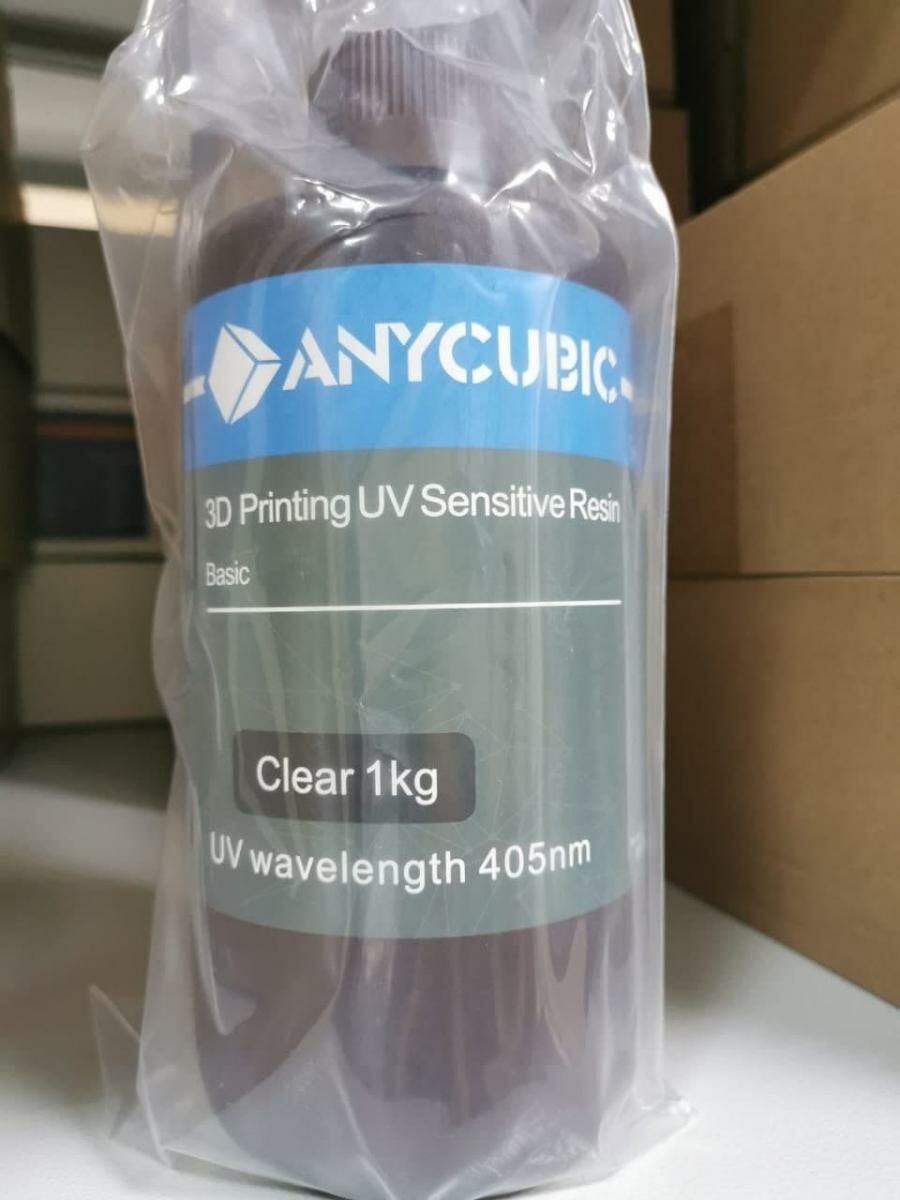 Фотополимерная смола Anycubic Basic clear 1л : фотополимерная смола