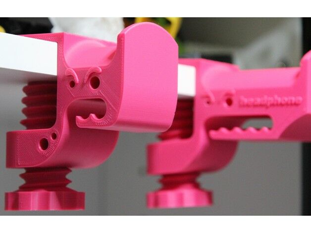 Держатель для наушников Monster Mouth - зажимной : 3d принтер изделия из пенопласта