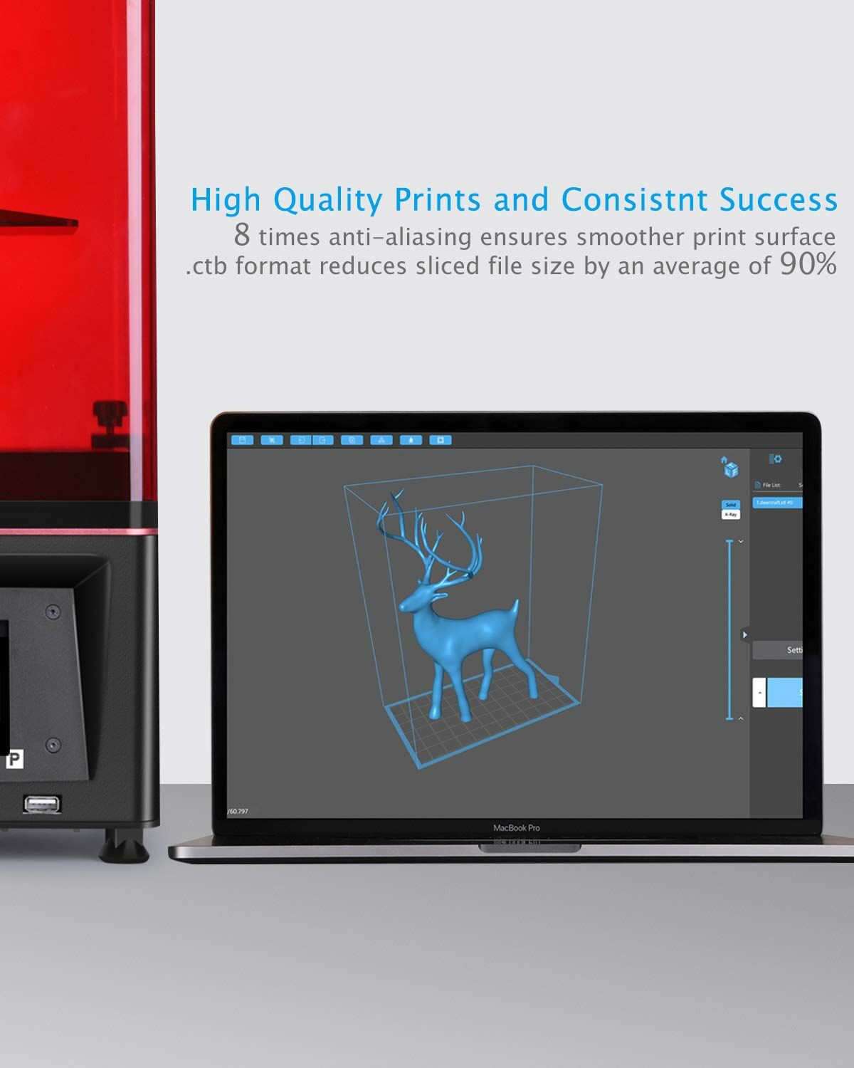 Фотополимерный  3D принтер ELEGOO Mars PRO : 3д принтеры купить в омске