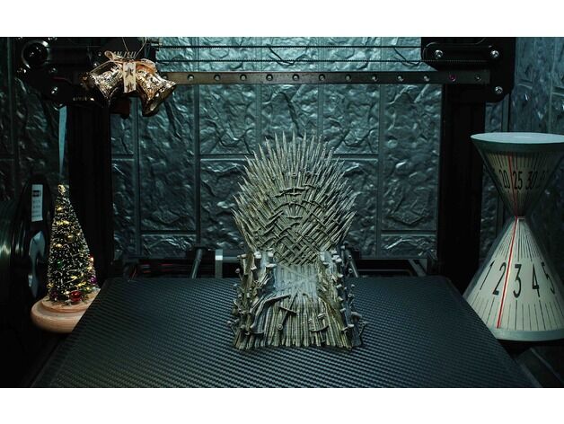 Железный трон : заказа фигурки на 3д принтере
