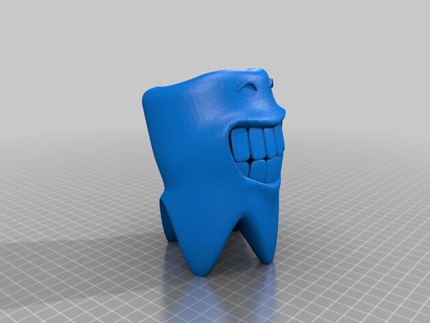 Стакан для зубных щеток : фигурки из 3д принтера фото