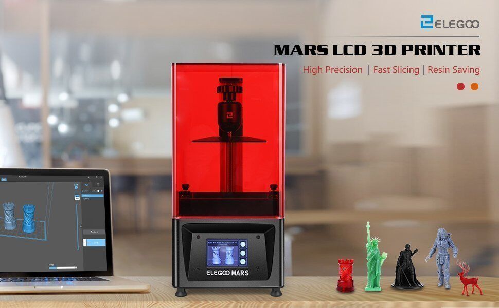 Фотополимерный 3D принтер ELEGOO Mars UV : цена 3д принтера