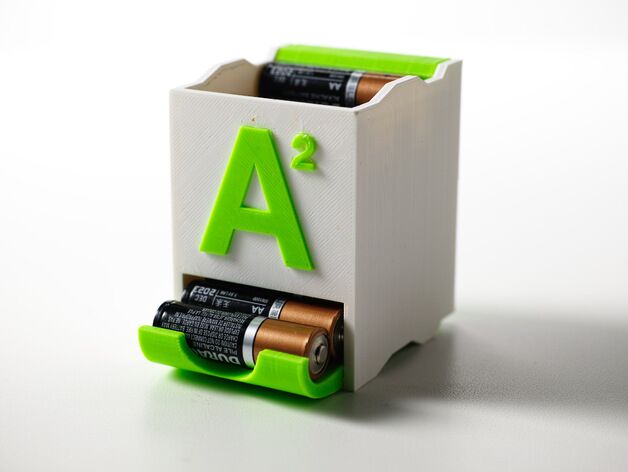 Удобное хранилище для батареек : изготовление пресс-форм 3д принтер