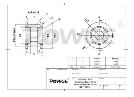 Ленивцы для FDM принтера Powge 16-2GT : fdm 3д принтеров