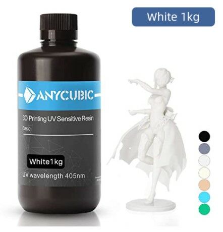Фотополимерная смола Anycubic Basic Белый 1л