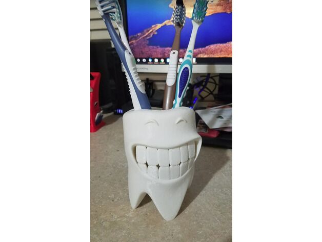 Стакан для зубных щеток! 3d моделей для принтера
