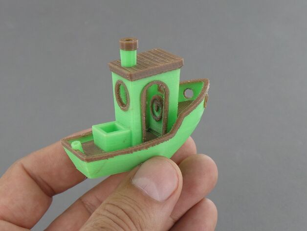 Кораблик для тестовой печати : 3d принтер изготовление изделий