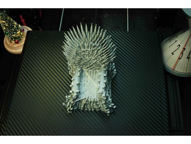 Железный трон : сделать фигурку в 3д принтере