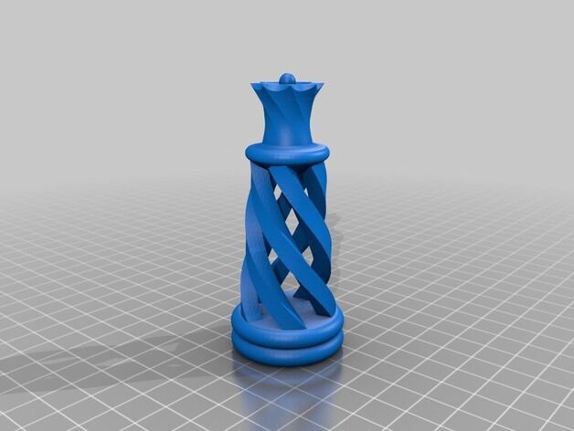 Набор спиральных шахмат : шахматы на 3д принтере цена