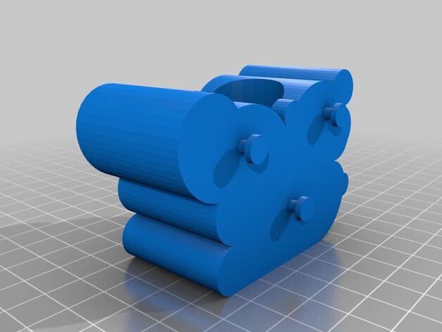 Настенное крепление для цветов : 3d принтер цветок