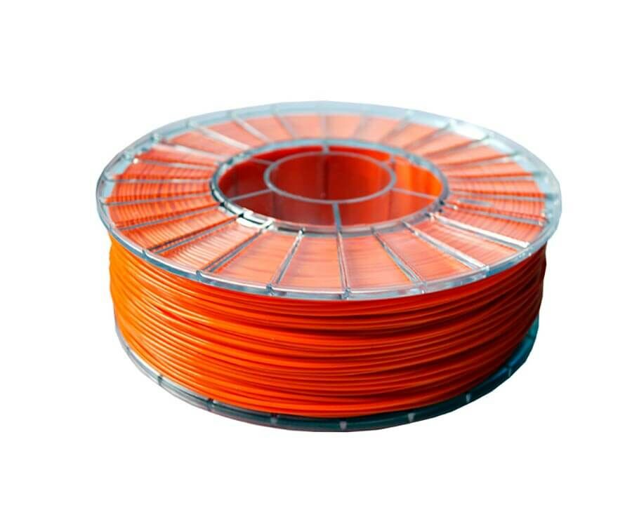 PLA пластик ECOFIL СТРИМПЛАСТ 1,75мм цвет Оранжевый 0,75кг