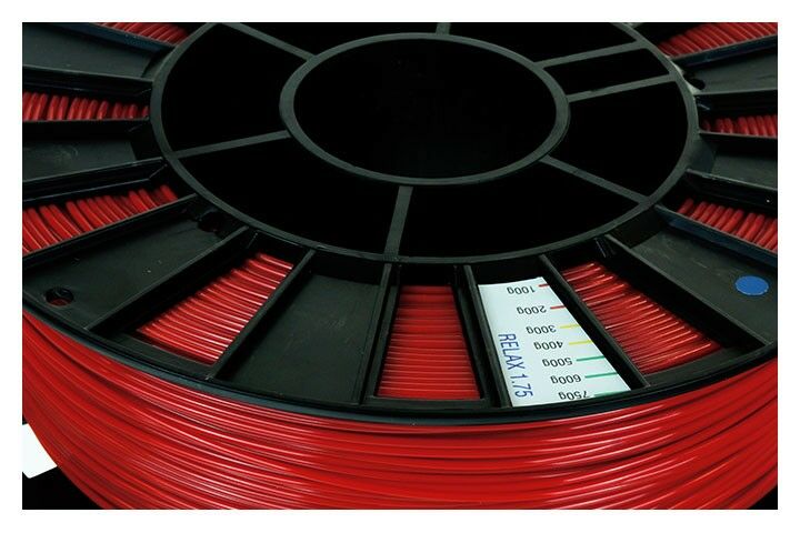 RELAX пластик REC 1.75мм красный : 3d принтер литье пластика