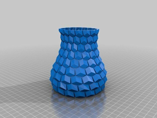 3d модель вазы для принтера