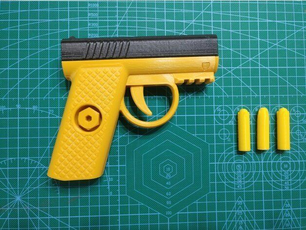 3d принтер чертежи пистолет