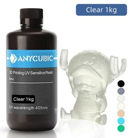 Фотополимерная смола Anycubic Basic clear 1л : фотополимерная смола для 3d принтера купить в екатеринбурге