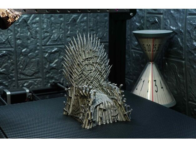 Железный трон : фигурка на 3д принтере купить