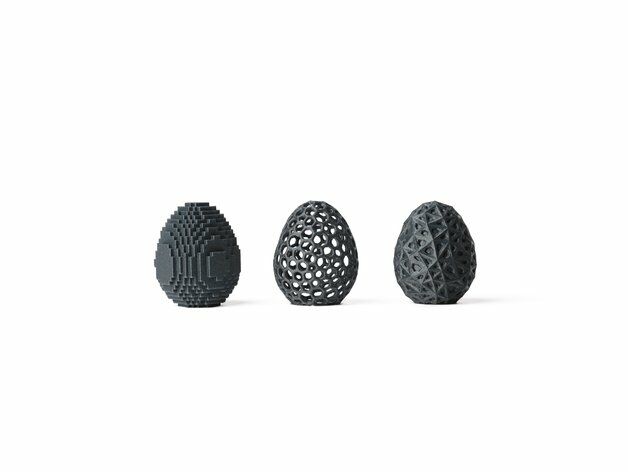 Пасхальные яйца :3d принтер сборные купить
