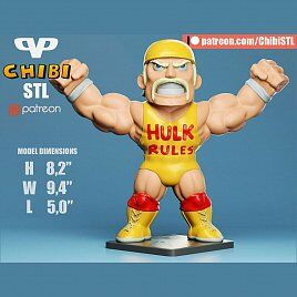 Hulk Hogan Chibi