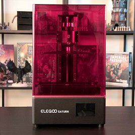 Фотополимерный 3D принтер Elegoo Saturn Mono 4K : типы 3д принтеров 