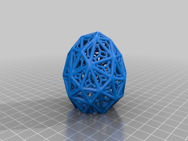 Пасхальные яйца :трехмерная модель для 3d принтера