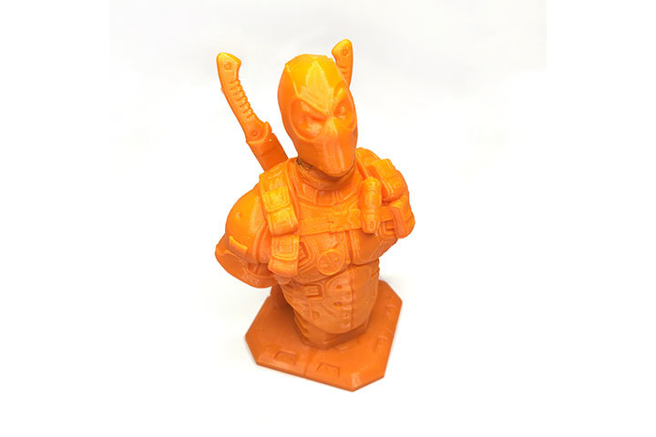 RELAX пластик REC 1.75мм оранжевый : 3d принтер печатью из abs пластика