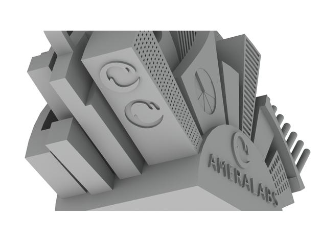 AmeraLabs Town : изготовление фигурок на 3д принтере