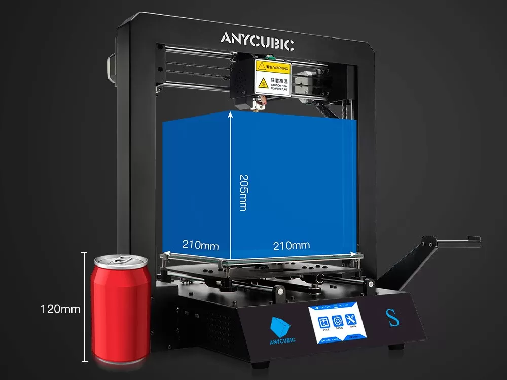 Фотополимерный В наличии 3D принтер Anycubic Mega-S (новый I3 Mega) : цена 3д принтер в россии