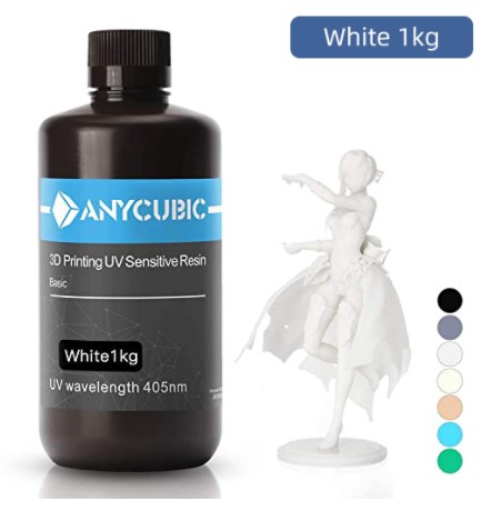 Фотополимерная смола Anycubic Basic Белый 1л