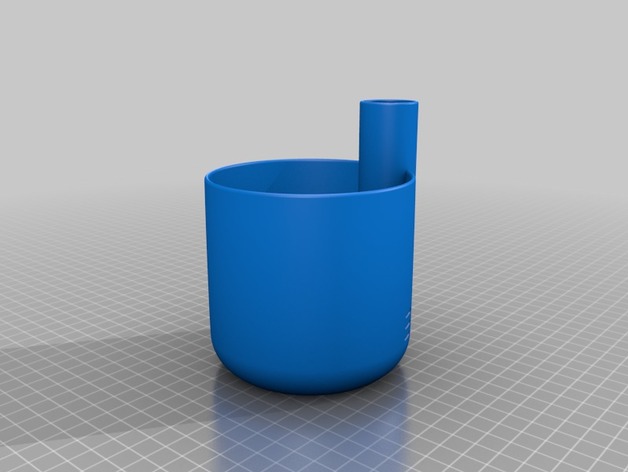 Самополивающийся горшочек : модели горшков для 3д принтера