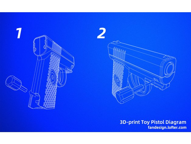 3d принтер модель пистолета