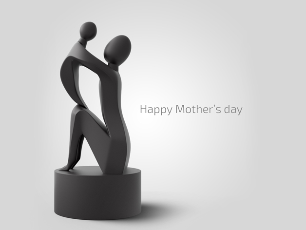 Скульптура ко дню матери : изделия сделанные на принтере 3d