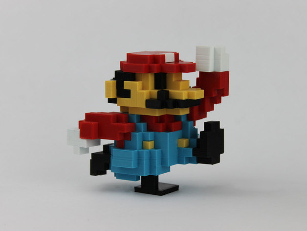 8 битный Марио : услуги 3д принтера новосибирск