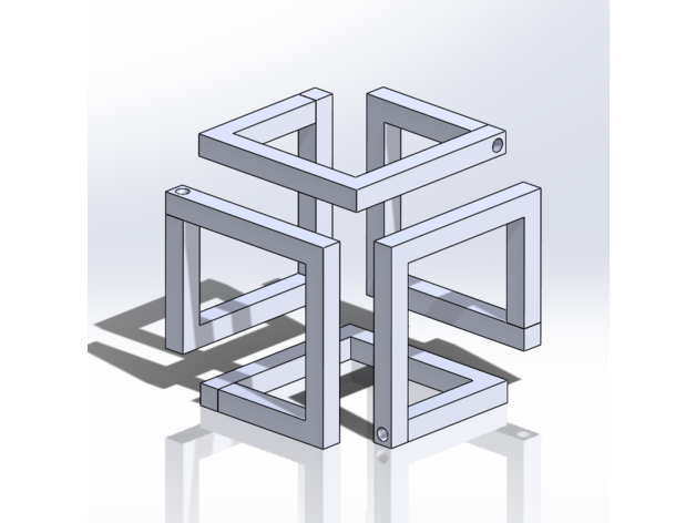 куб модель 3d принтер