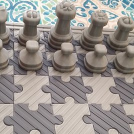 Шахматная доска-головоломка! 3d модели принтер купить
