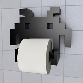 Держатель для туалетной бумаги Space Invader