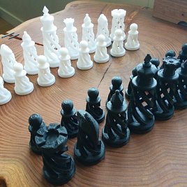 Набор спиральных шахмат